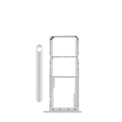 Purchase the Dual Sim Card Tray for Galaxy A11 A115 2020 in white.
