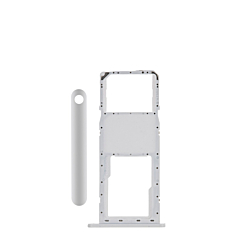 Order the Single Sim Card Tray for Galaxy A11 A115 2020 in white.
