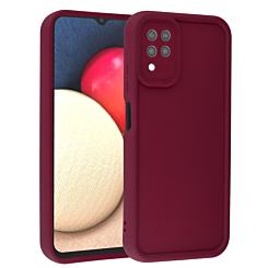 All Round Protective Case - RED for Galaxy A12 (Only Ground Shipping)