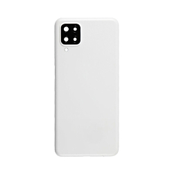 Grab the wholesale deals on the Back Glass with Camera Lens and Adhesive for Galaxy A12 A125 2020 No Logo in white.
