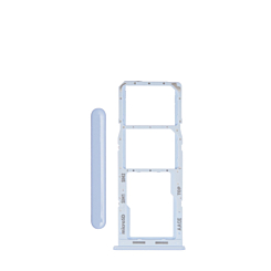 Shop the dual sim card tray for Galaxy A13 A135 2022 blue.
