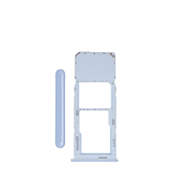 Purchase the single sim card tray for Galaxy A13 A135 2022 blue.
