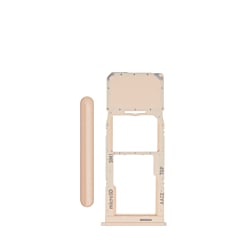 Grab the wholesale deals on the single sim card tray for Galaxy A13 A135 2022 peach.
