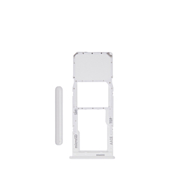 Buy the single sim card tray for Galaxy A13 A135 2022 white.
