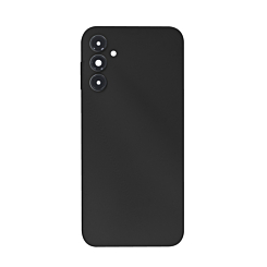 Purchase the Back Glass with Camera Lens and Adhesive for the Galaxy A14 model A145 from 2023 in black without a logo.
