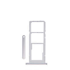 Stock up on the Dual Sim Card Tray for the Galaxy A14 model A145F in silver.
