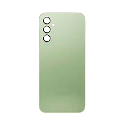 Order the Back Glass with Camera Lens and Adhesive for Galaxy A14 5G A146 2023, no logo, in Light Green.