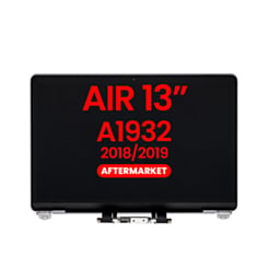 LCD Assembly (SPACE GRAY) (Aftermarket) for MacBook Air 13" Retina (A1932 / Late 2018 / Early 2019)