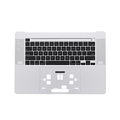 Top Case with US Keyboard (SILVER) for MacBook Pro 16" (A2141 / Mid 2019)