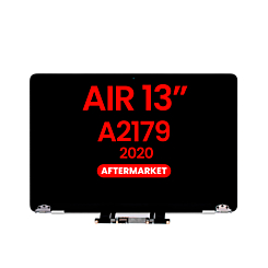 LCD Assembly (SILVER) (NO LOGO) (Aftermarket) for MacBook Air 13" Retina (A2179 / Early 2020)