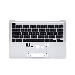Top Case with US Keyboard (SILVER) for MacBook Pro 13" (A2289 / Early 2020)