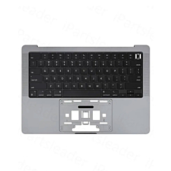 Top Case with US Keyboard (SPACE GRAY) for MacBook Pro 14" (A2442 / Late 2021) / Pro 14" (A2779/ early 2023) 