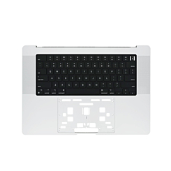 Top Case with US Keyboard (SILVER) for MacBook Pro 16" (A2485 / Late 2021) / (A2780 / Late 2023) / (A2991/ Late 2023)