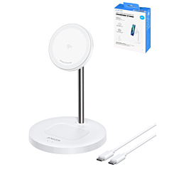 Anker Powerwave Magnetic Charging Stand (WHITE) (15W) (Only Ground Shipping)