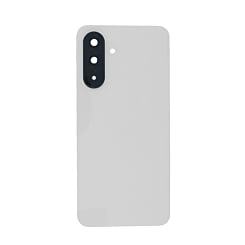 Back Glass with Camera Lens and Adhesive for A26 (A266 / 2025) (NO LOGO) (WHITE)