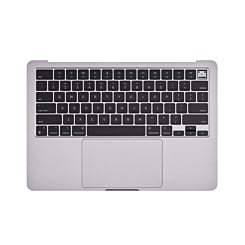 Top Case with US Keyboard & Touchpad (SPACE GRAY) for MacBook Air 13" (A2681 / Mid 2022)