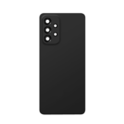 Back Glass with Camera Lens and Adhesive for Galaxy A33 5G (A336 / 2022) (NO LOGO) (BLACK)