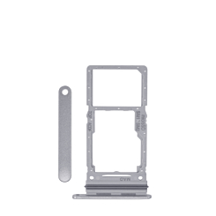 Purchase the Dual SIM Card Tray for Galaxy A34 A346 2023 in Silver.