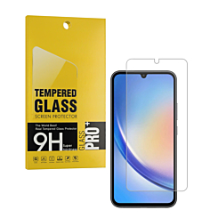 Buy the Clear Tempered Glass for Galaxy A34 A346 2023, 2.5D, 1 piece.