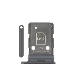 Buy the Dual SIM Card Tray for Galaxy A36 A366 2025, Awesome Black.