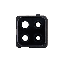 Stock up on the Back Camera Lens with Bezel Ring for Galaxy A42 5G A426 2020, Prism Black.