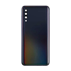 Purchase the Back Glass for Galaxy A50 A505 2019 in black.