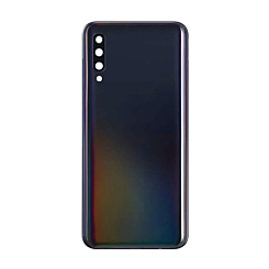 Order the Back Glass for Galaxy A50 A505 2019, no logo, in black.