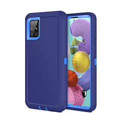 Heavy Duty Case for Galaxy A51 (NAVY BLUE) (Only Ground Shipping)