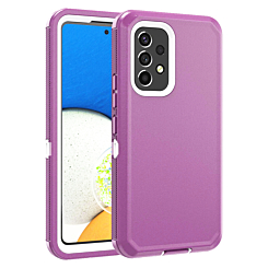 Galaxy A53 Heavy Duty Case - PINK WHITE (Only Ground Shipping)