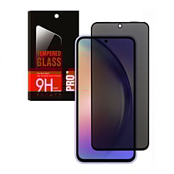 Shop the privacy tempered glass for the Galaxy A54 5G 2023, 2.5D, 1 piece.