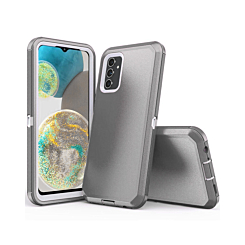 Heavy Duty Case for A54 5G (DARK GRAY & WHITE) (Only Ground Shipping)