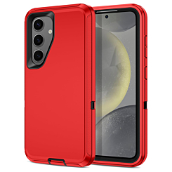 Heavy Duty Case for A55 5G (RED & BLACK) (Only Ground Shipping)