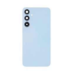 Back Glass with Camera Lens and Adhesive for A55 5G (A556 / 2024) (NO LOGO) (AWESOME ICEBLUE)