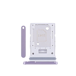 Stock up on the dual SIM card tray for the Galaxy A55 5G 2024 in Awesome Lilac.