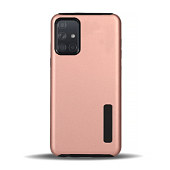 Galaxy A51 Dual Layer Protective Case - ROSE GOLD (Only Ground Shipping)