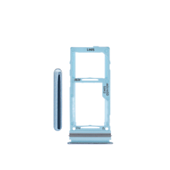 Stock up on the Awesome Blue dual SIM card tray for the Galaxy A72 2021 model A725.
