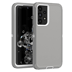 Heavy Duty Case for Galaxy A72 5G (GRAY & WHITE) (Only Ground Shipping)