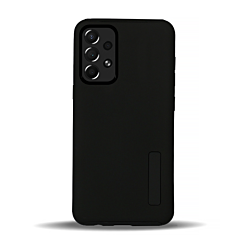 Galaxy A73 5G Dual Layer Protection Case Cover - BLACK (Only Ground Shipping)