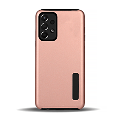 Galaxy A73 5G Dual Layer Protection Case Cover - ROSE GOLD (Only Ground Shipping)
