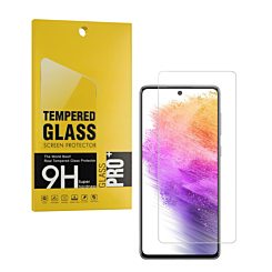Stock up on the 2.5D clear tempered glass, one piece, for the Galaxy A73 5G 2022 model A736.