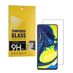 Shop the case-friendly 2.5D clear tempered glass for the Galaxy A80 A805, one piece.