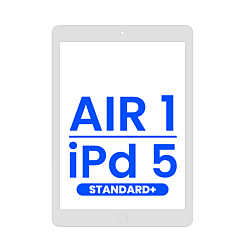 Standard+ iPad 5 (2017) / Air 1 Digitizer Assembly (WHITE) (Air 1 Home Button Pre-Installed)