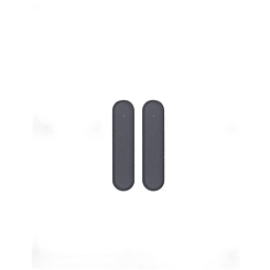 Hard Buttons (Volume) for iPad Air 5 / iPad Air 11" (2024 / 2025) / Air 13" (2024 / 2025) (SPACE GRAY)