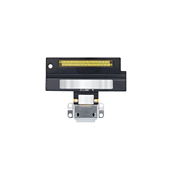 Charging Port Flex Cable for iPad Air 3 (Soldering Required) (WHITE)