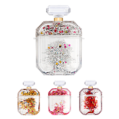 AirPods 1/2 Luxury Glitter Perfume Bottle with Strap Chain