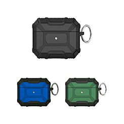 AirPods 3 Hard Plastic Transparent Case with Keychain