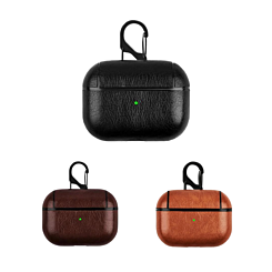 AirPods 3 Luxury PU Leather Design Protective Shockproof Case