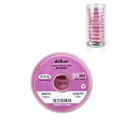 AiXun 1.5m Efficient Tin Removal Soldering Wick for PCB Welding Repair (10 Pcs)