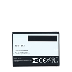 Replacement Battery for Alcatel One Touch Go Flip Phone (4044W 4044T 4044O 4044V) (TLi013C1) (Only Ground Shipping)