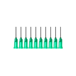 AMAOE Disposable Needles Dispensing Disposal Screw Glue Tips Needle - 0.8 (10 Pcs)